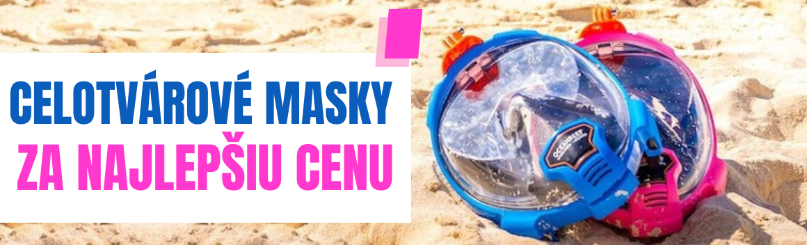 celotvárové masky za najlepšie ceny