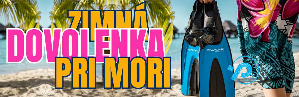 Plutvy pre zimnú dovolenku pri mori